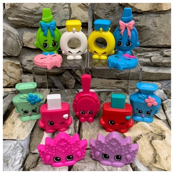 Complete 56 Full SET Shopkins McDonalds Happy Place Series 1 Doll Figures Bundle - Picture 5 of 9